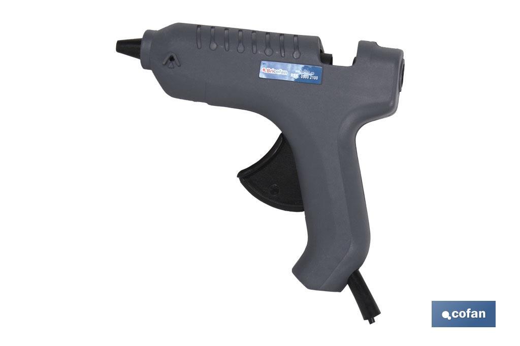 Pistola de cola termofusible Ø 12mm | Pistola de silicona caliente | Sistema de temperatura constante a 165 °C