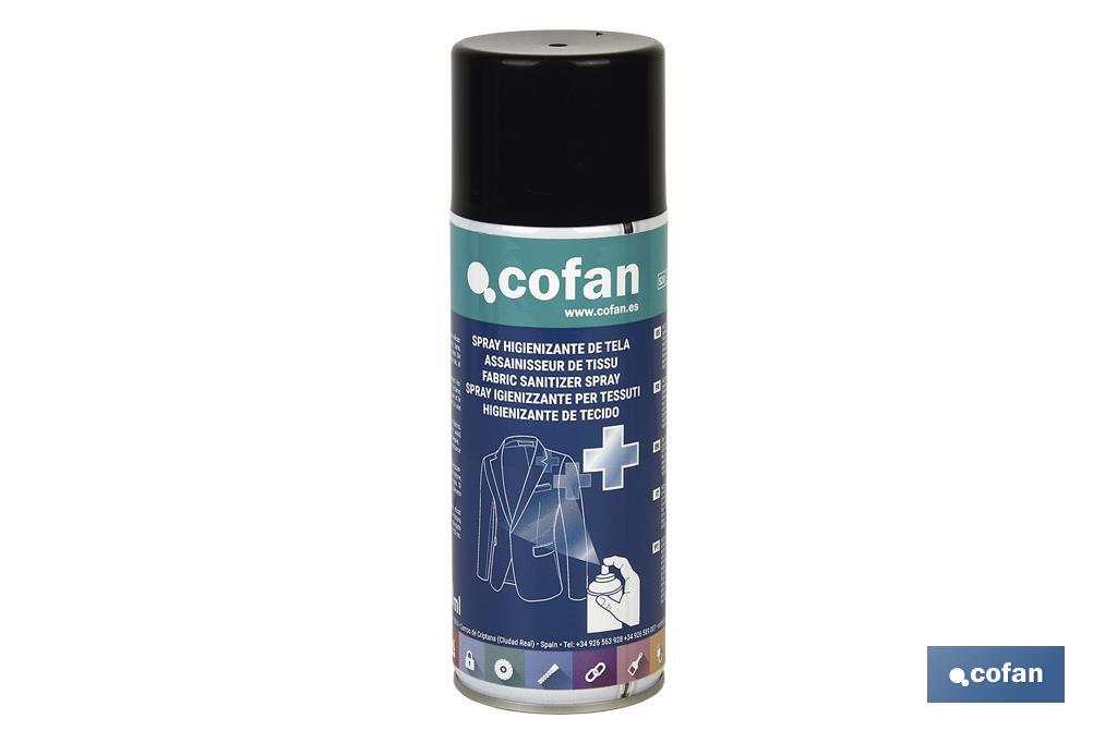 Higienizante para Tejidos | Contenido del Spray de 400 ml | Ideal para higienizar todo tipo de textiles y prendas
