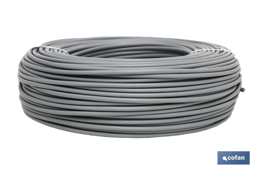 Rollo Cable Eléctrico de 100 m | H07V-K | Sección de cable de varias medidas | Varios colores